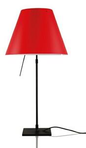 Stolové Lampa Luceplan, stmievateľné, Červená, Obývacia izba, Hliník