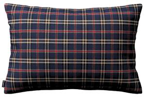 Karin - jednoduchá obliečka, 60x40cm farba produktu tmavomodrá látka vzorované