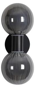 Searchlight 30507BK - Nástenné svietidlo LUMINSPHERE 2xG9/7W/230V čierne