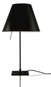 Stolové Lampa Luceplan, Čierna, Obývacia izba, Hliník