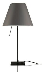 Stolové Lampa Luceplan, stmievateľné, Sivá, Obývacia izba, Hliník