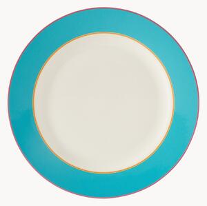 Porcelánový servírovací tanier Calypso Turq