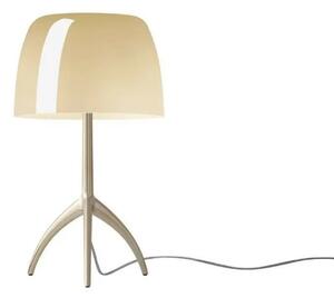 Stolové Lampa Foscarini, Zlatá / Mosadz, Obývacia izba, Hliník