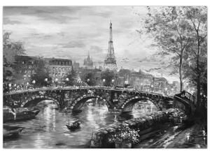 Obraz Paríža na stenu (Obraz 60x40cm)