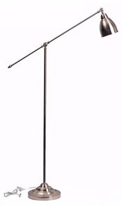 Ideal Lux - Stojacia lampa NEWTON 1xE27/42W/230V lesklý chróm