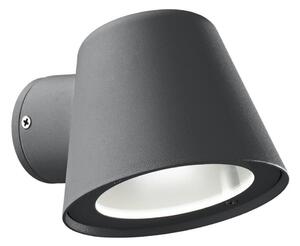 Ideal Lux - Exteriérové nástenné svietidlo GAS 1xGU10/28W/230V IP43 antracit