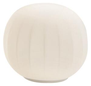 Stolové Lampa Luceplan, stmievateľné, Biela, Obývacia izba, Sklo