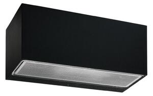 Asker Big Up/Down LED Vonkajšie Nástenné Svietidlo Black