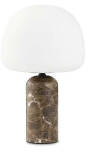 Stolové Lampa Northern, stmievateľné, Hnedá / Hrdzavá, Obývacia izba, Sklo