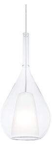 Ideal Lux - Luster na lanku KALIQUE 1xE27/42W/230V pr. 18 cm priehľadný