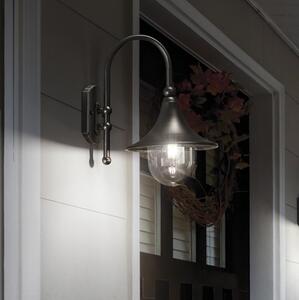 Ideal Lux - Vonkajšie nástenné svietidlo CIMA 1xE27/52W/230V IP43 antracit