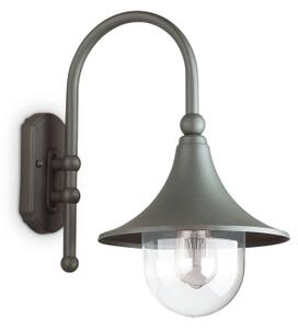 Ideal Lux - Vonkajšie nástenné svietidlo CIMA 1xE27/52W/230V IP43 antracit