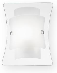 Ideal Lux - Nástenné svietidlo TRIPLO 1xE27/60W/230V priehľadné