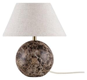 Stolové Lampa Globen Lighting, Hnedá / Hrdzavá, Obývacia izba, Tkanina / Textil