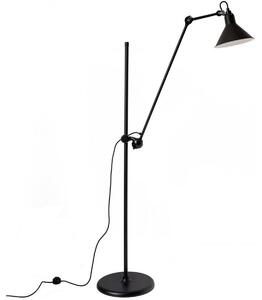 Stojacie Lampa Lampe Gras, Čierna, Obývacia izba, Kov