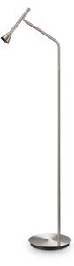 Ideal Lux - LED stojacia lampa DIESIS, 4,5 W/230 V, CRI 95, matný chróm