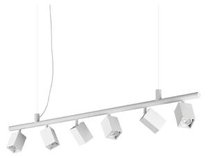 Ideal Lux - LED luster na lanku DYNAMITE 6xGU10/7W/230V CRI 90 biela