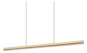 Ideal Lux - LED stmievateľný luster na lanku DORICA LED/35W/230V CRI 90 140 cm zlatý