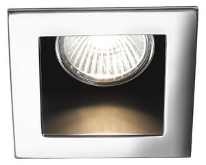 Ideal Lux - Podhľadové svietidlo FUNKY 1xGU10/50W/230V 9x9 cm lesklý chróm