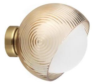 Ideal Lux - LED nástenné svietidlo BLOOM 1xE27/42W/230V zlatá/dymová béžová