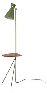 Stojacie Lampa Warm Nordic, Zelená, Obývacia izba, Kov
