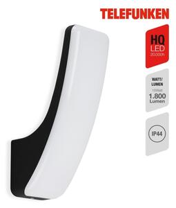 Telefunken 311605TF - LED Vonkajšie nástenné svietidlo LED/15W/230V IP44 čierna