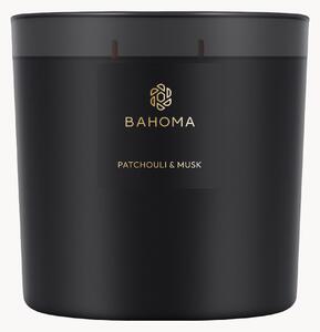 Vonná sviečka's 3 knôtmi Patchouli & Musk (Patchouli, Musk, Orange Blossom & Cedarwood)