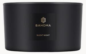 Ručne vyrobená trojknôtová vonná sviečka Silent Night (Tangerine, Fir Needle & Vanilla)
