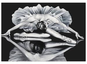 Obraz baleríny (Obraz 60x40cm)