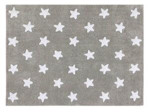 Lorena Canals pratelný koberec Stars Grey - White