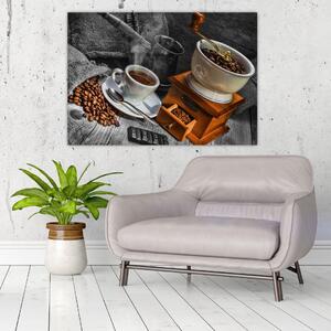 Zátišie s kávou - obraz (Obraz 60x40cm)