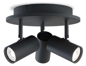 Stropné Lampa Belid, stmievateľné, Čierna, Obývacia izba, Kov