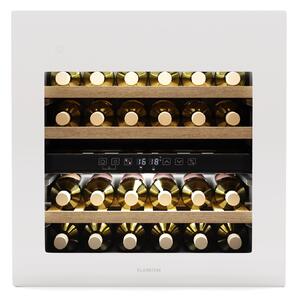 Klarstein Rhone 36 Duo chladnička na víno, 36 fliaš, LED ovládanie, push-to-open, tichá
