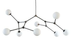 Lustre 101 COPENHAGEN, Sivá, Jedáleň, Kov