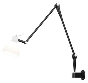 Luxy W2 Nástenné Svietidlo Black/Gloss White