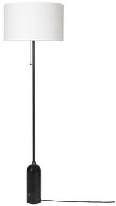 Stojacie Lampa GUBI, stmievateľné, Biela, Obývacia izba, Mramor