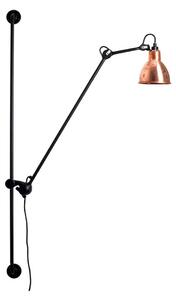 Nástenné Svietidlo Lampe Gras, 214 Round, Čierna, Obývacia izba, Kov, Dizajnový