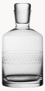 Ručne fúkaná krištáľová karafa Ovals, 800 ml