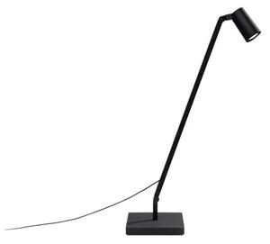 Stolové Lampa Nemo Lighting, stmievateľné, Čierna, Pracovňa, Hliník