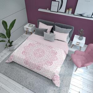 Detexpol Luxusný prehoz na posteľ 220x240 cm - Mandala pink