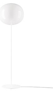 Stojacie Lampa Lodes, Biela, Obývacia izba, Sklo