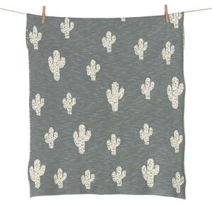 Quax pletená deka Kaktus 80x65cm