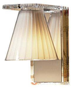 Nástenné Svietidlo Kartell, Light-Air, Transparentná, Obývacia izba, Plast, Dizajnový