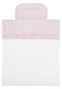 Caramella Baby Pink mini obliečky s výplňou 60x60cm ružové