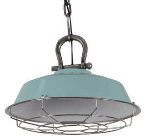 Zelené závesné kovové svetlo Milan vintage green - Ø 44*36 cm - Collectione