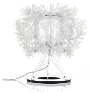 Stolové Lampa Slamp, FIORELLA, Biela, Obývacia izba, Plast, Dizajnový