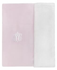 Caramella Baby Pink plyšová deka ružová