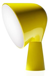 Stolové Lampa Foscarini, Binic, Žltá, Obývacia izba, Plast, Dizajnový