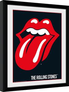 Rámovaný Obraz - The Rolling Stones - Lips