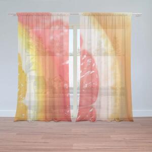 Sablio Záclony Citrusy: 2ks 150x250cm